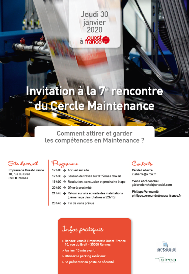 invitation cercle maintenance